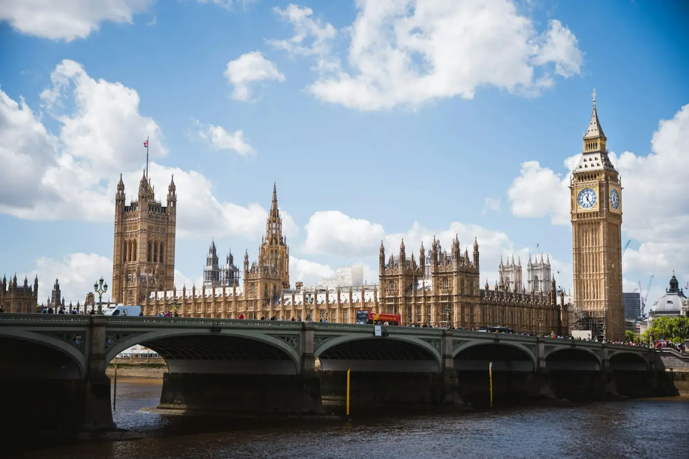 Big Ben and Westminster Bridge in London, the starting point for many Moving to Canada from the UK