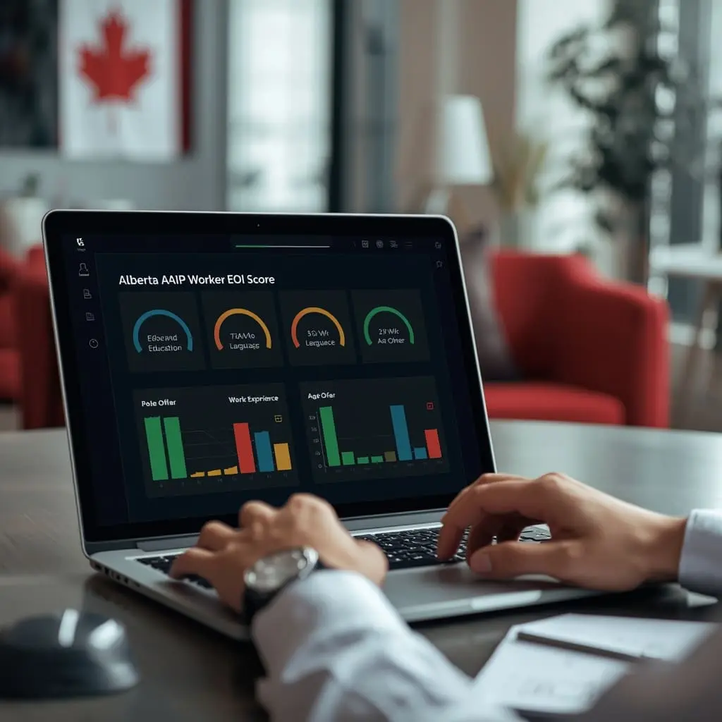 AAIP Worker EOI score calculator for Alberta immigration