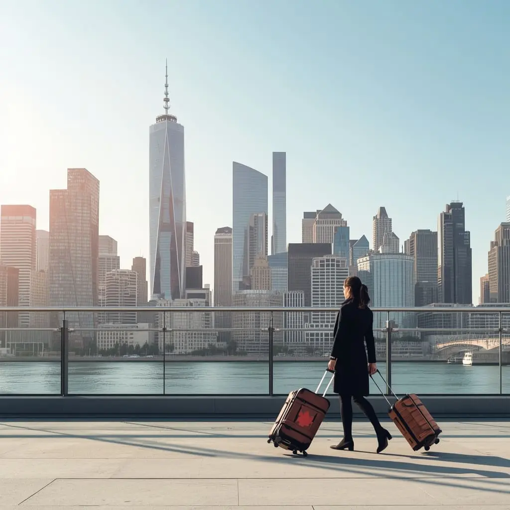 Moving to Canada from the UK and starting a new life in a Canadian city