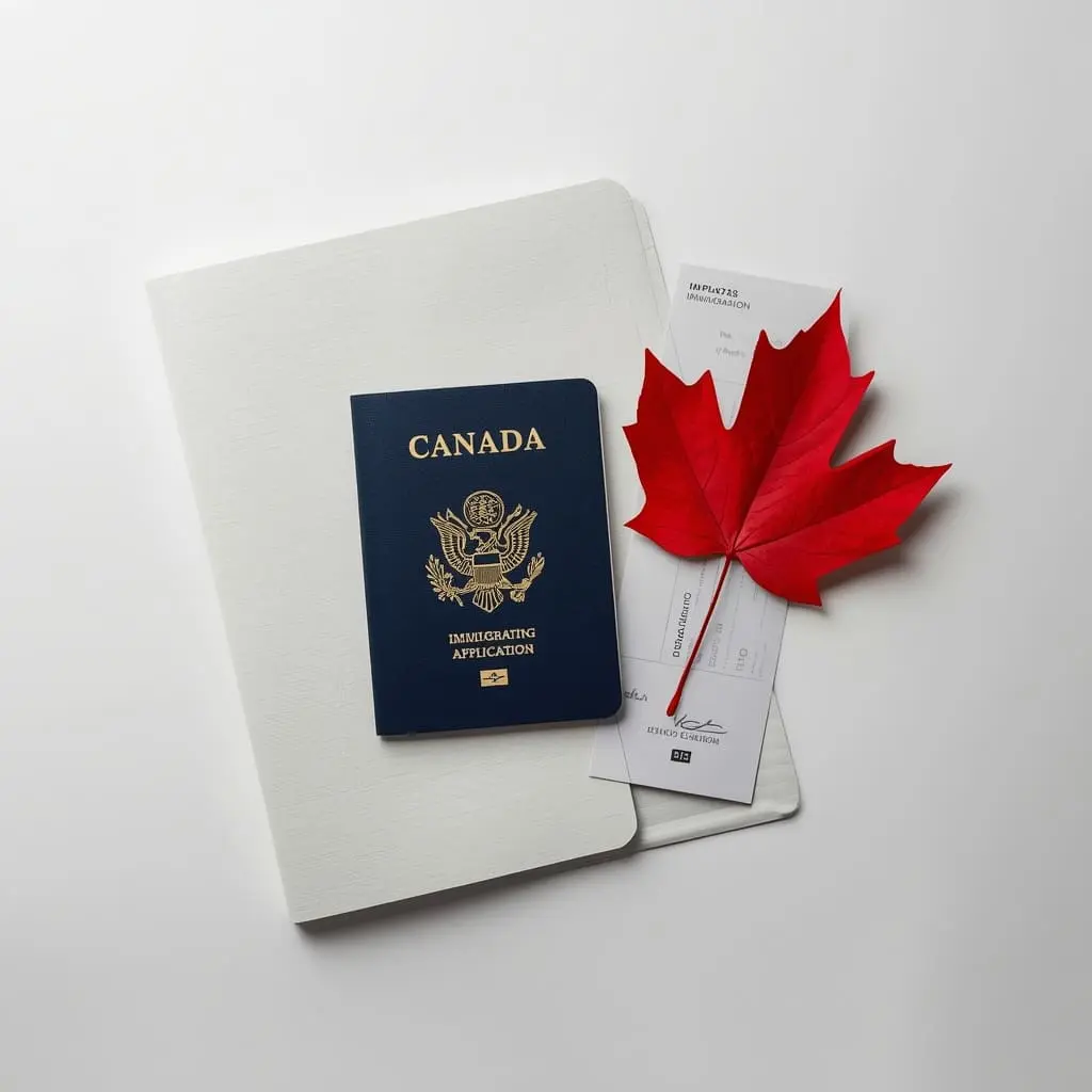 Canada Super Visa application documents and passport for family visitors