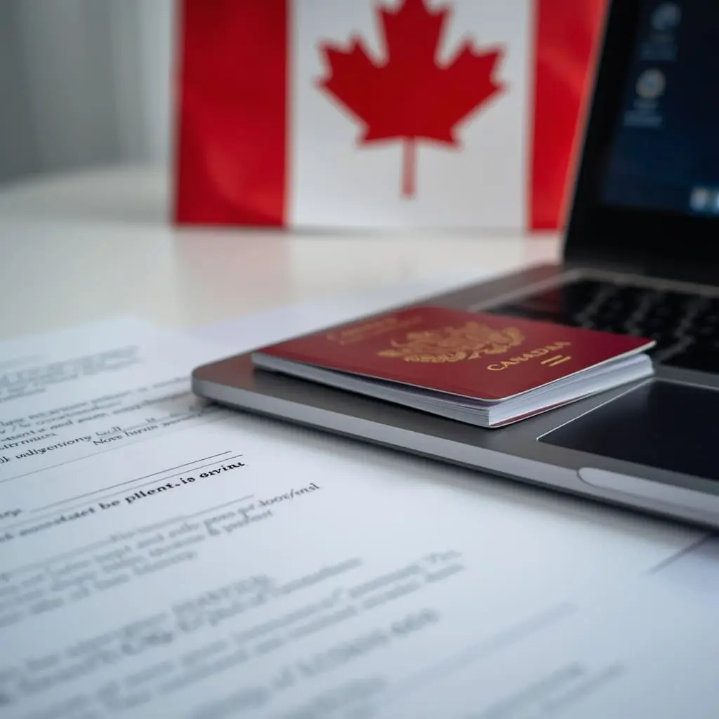 Canadian study permit and Designated Learning Institution documents