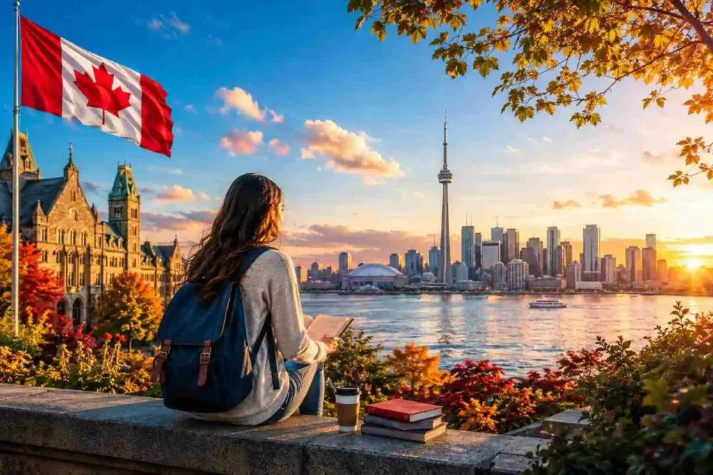 International student at a Canadian campus, a Designated Learning Institution in Canada