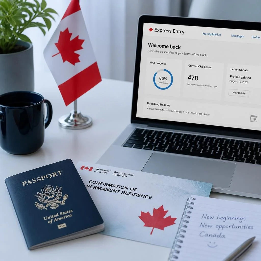 H-1B Visa to Canada through Express Entry permanent residence