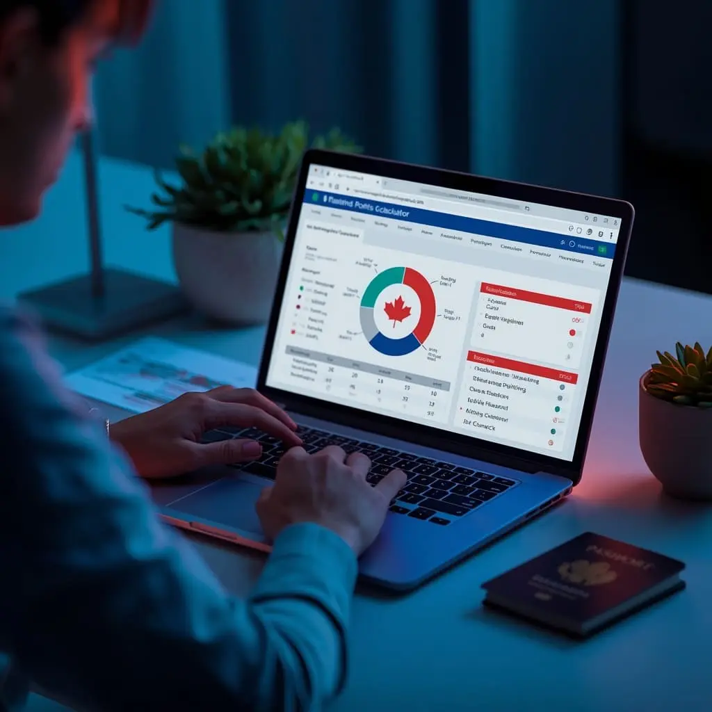 FSW Points Calculator for Canadian Federal Skilled Worker immigration
