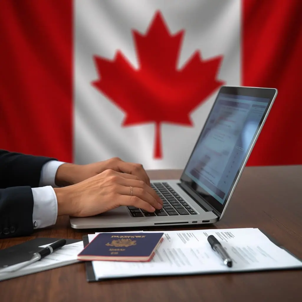 Applicant calculating CRS score for Canada immigration