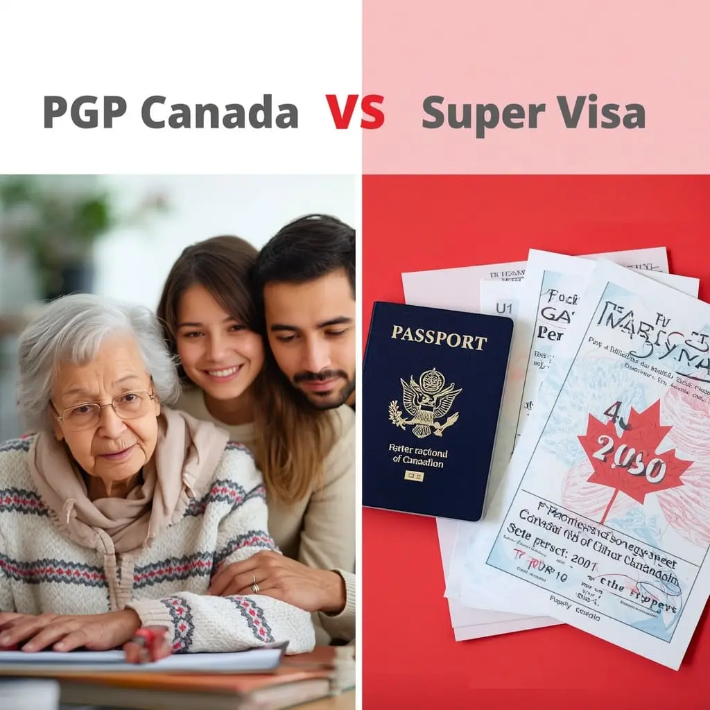 Comparison between PGP Canada and Super Visa
