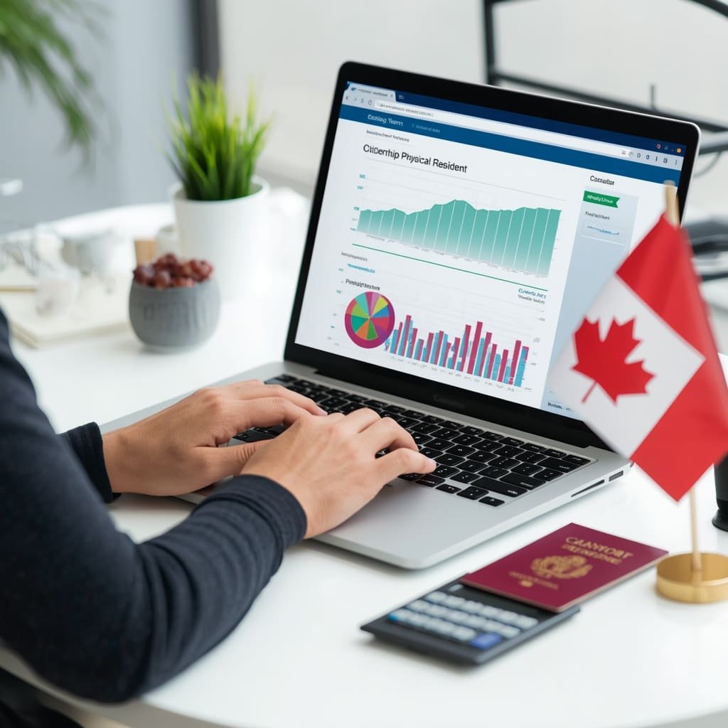 Physical Presence Calculator for Canadian citizenship eligibility